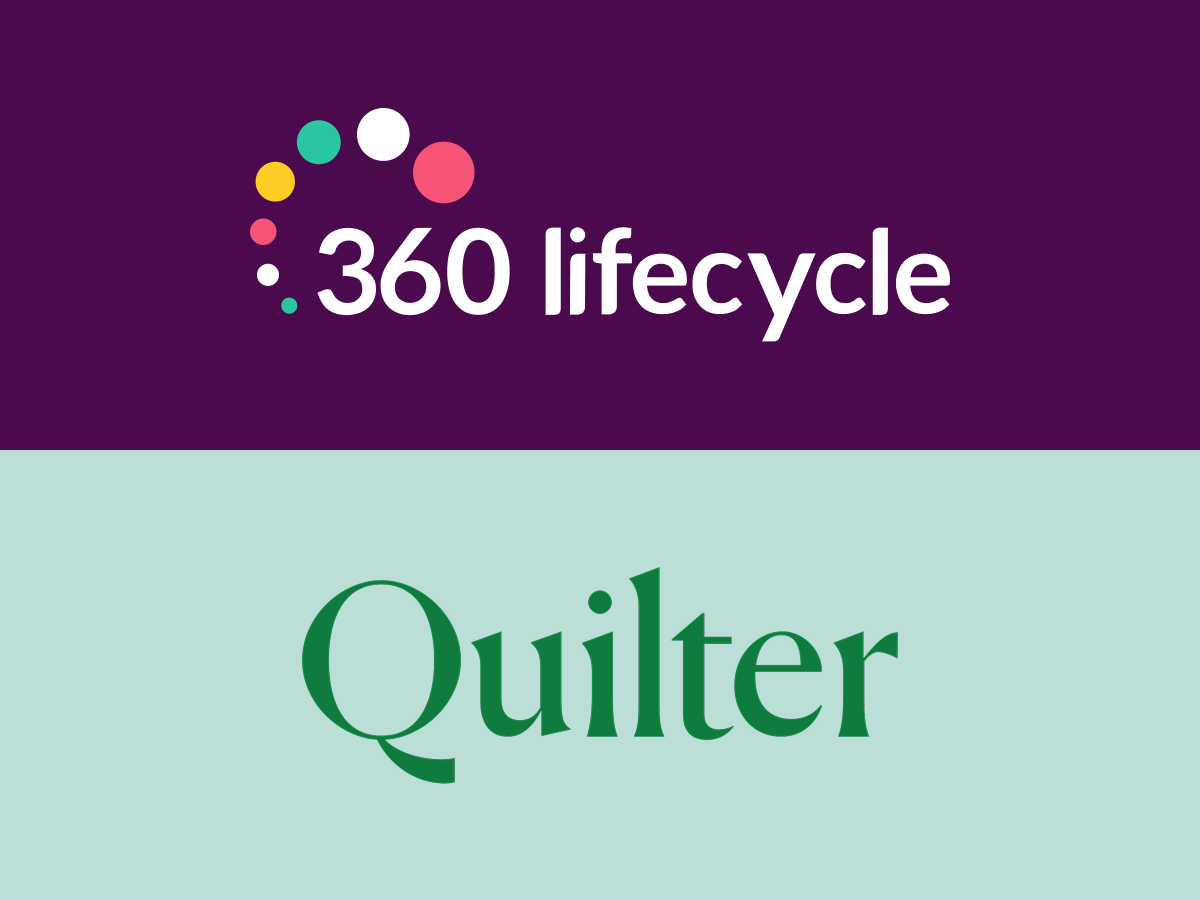 360 Lifecycle x Quilter Logos